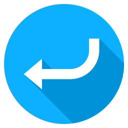 Turn left icon