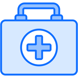 First aid kit icon