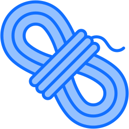 Climbing equipment icon