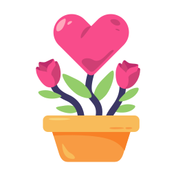 Pot plant icon