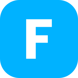 Letter f icon