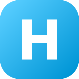 Letter h icon