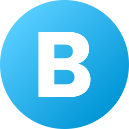 文字b icon