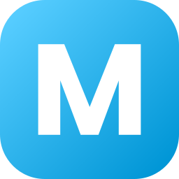 Letter m icon