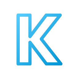 文字k icon