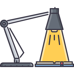 Table lamp icon