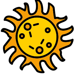 Sun icon