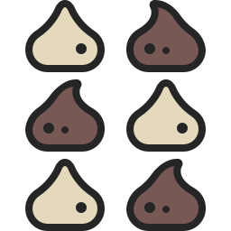 Chocolate chip icon