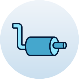 Exhaust pipe icon