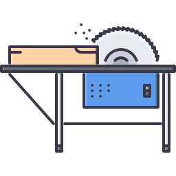 Circular saw icon