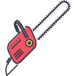 Electric saw icon