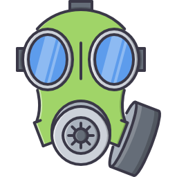 Gas mask icon