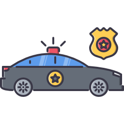 Police car icon