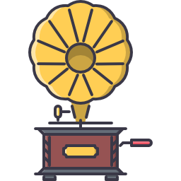 gramophone Icône