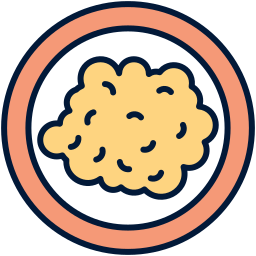 Scrambled eggs icon