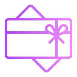 Gift card icon