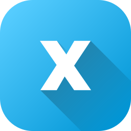 Letter x icon