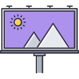 plakatwand icon