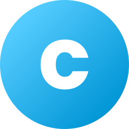 Letter c icon