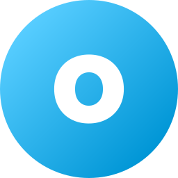 文字o icon