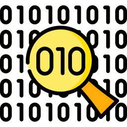 Binary code icon