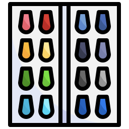 Nail color icon