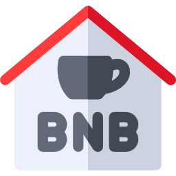 Bed and breakfast icon