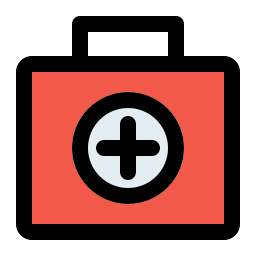 First aid box icon