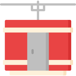 Cable car icon