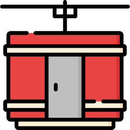 Cable car icon