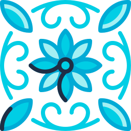 Floral design icon