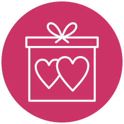 Wedding gift icon