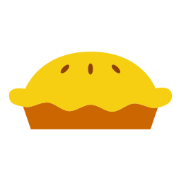 Apple pie icon