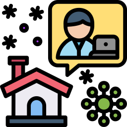 Work from home icon