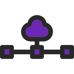 Cloud computing icon