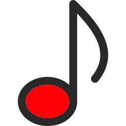 Music note icon