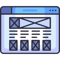 Wireframe icon