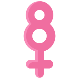 symbole féminin Icône