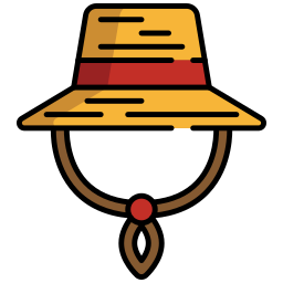 Farmer hat icon