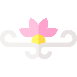 Floral design icon