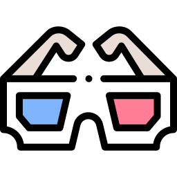 3d glasses icon