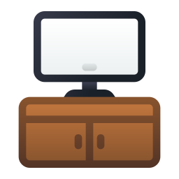 Tv stand icon