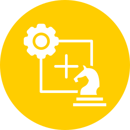 stratégie Icône