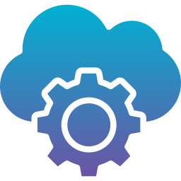 Cloud computing icon