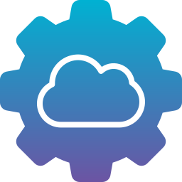 Cloud computing icon