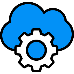 Cloud computing icon