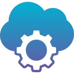 Cloud computing icon