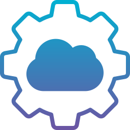 Cloud computing icon