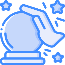 Crystal ball icon