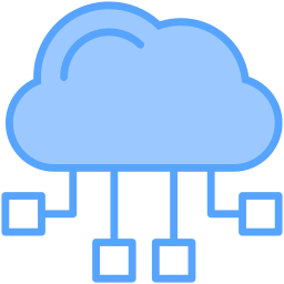 Cloud computing icon